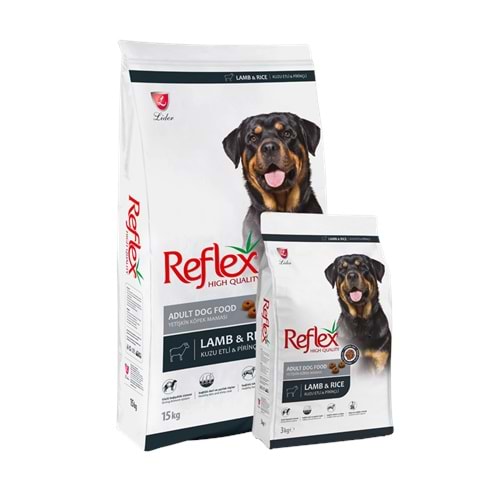 REFLEX LAMB & RICE ADULT DOG FOOD 15 KG