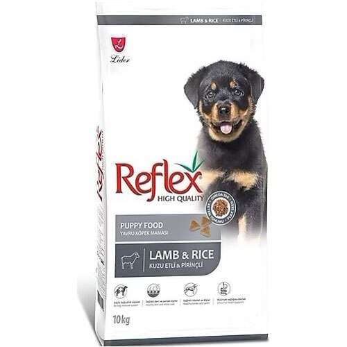 Reflex Kuzu Etli ve Pirinçli Yavru Köpek Maması 10 kg