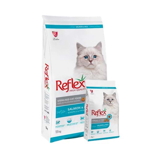 Reflex Somonlu Kısırlaştırılmış Yetişkin Kedi Maması 10 kg