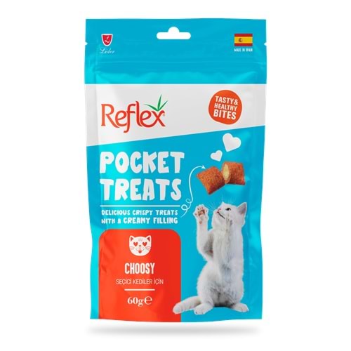 Pocket Treats / Seçiçi Kediler İçin Kedi Ödül Maması 60 GR