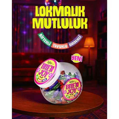 Reflex Plus DANA ETLİ, TAVUKLU VE ÖRDEK ETLİ KÖPEK ÖDÜL MAMASI 250 G