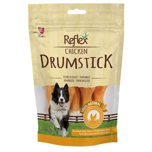 REFLEX KÖPEK TAVUK BUDU 80 GR