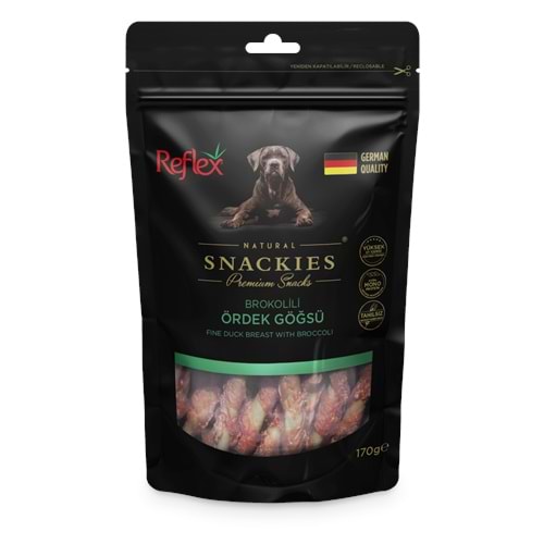 REFLEX SNACKIES BROKOLİLİ ÖRDEK GÖĞSÜ 170 G