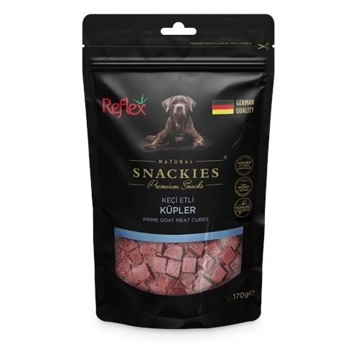 REFLEX SNACKIES KEÇİ ETLİ KÜPLER 170 G