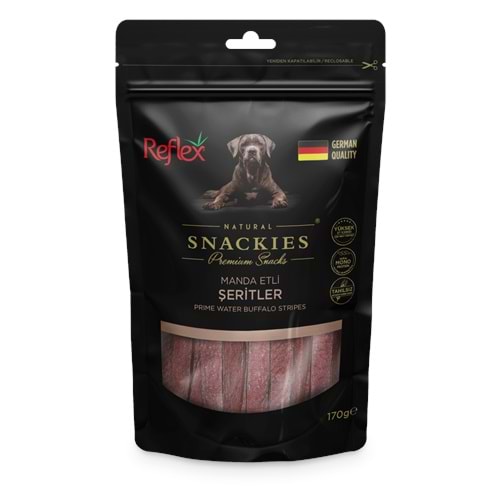 REFLEX SNACKIES MANDA ETLİ ŞERİTLER 170 G
