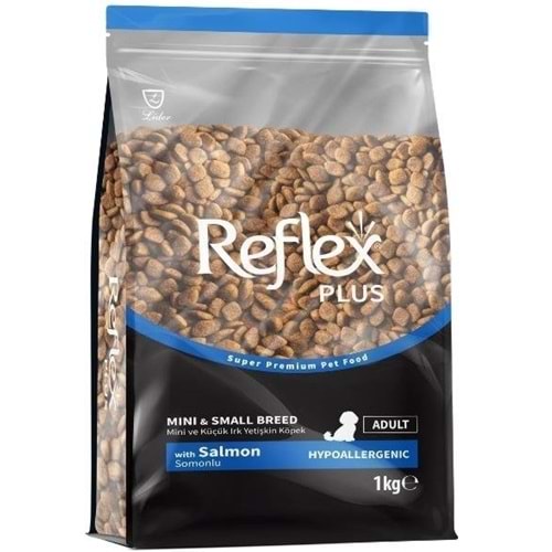 REFLEX PLUS SOMONLU MİNİ VE KÜÇÜK IRK YETİŞKİN KÖPEK MAMASI 1 KG