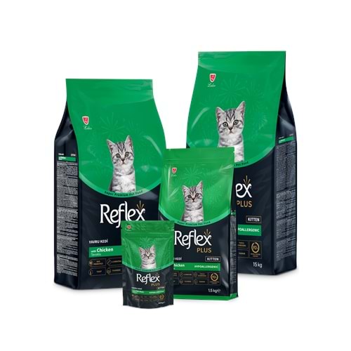 Reflex Plus Tavuklu Yavru Kedi Maması 1,5 Kg
