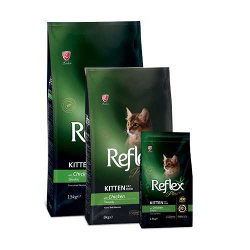Reflex Plus Tavuklu Yavru Kedi Maması 15+1 kg