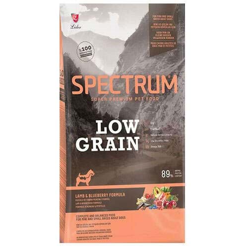 Spectrum Low Grain Small Mini Kuzu Etli ve Yaban Mersini Küçük Irk Yavru Köpek Maması 2,5 Kg