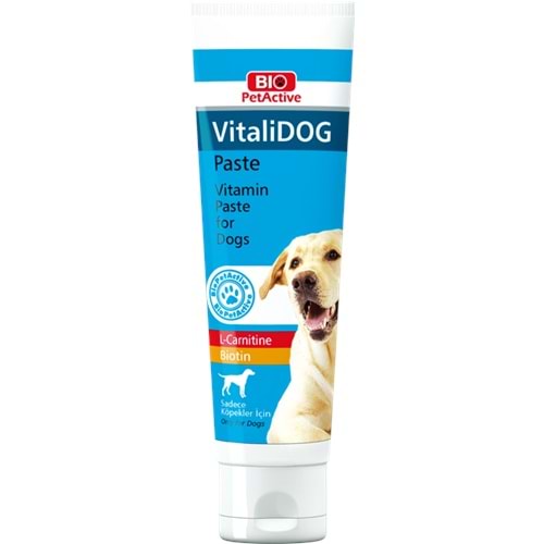 Bio petactive Vitalidog Paste Köpekler İçin Vitamin Paste 100 Ml