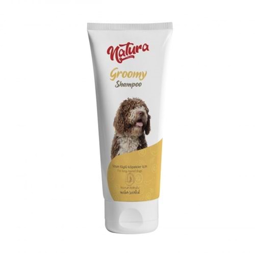Natura Groomy Shampoo - Uzun Tüylü Köpekler İçin Şampuan 250