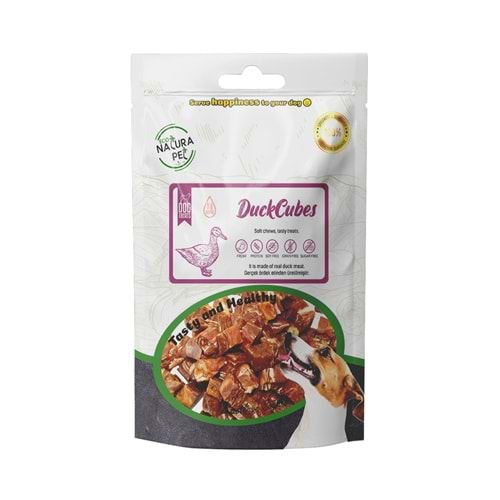 Eco Natura Pet Duck Cubes Yumuşak Ördekli Küp Köpek Ödülü 100 Gr