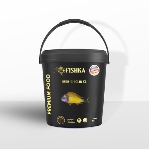 Fishka Herb Cichlid XL 10L 3Kg Tropheus Balık Yemi
