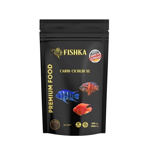 Fishka Carni Cichlid XL 1000 ml Çiklet Balık Yemi