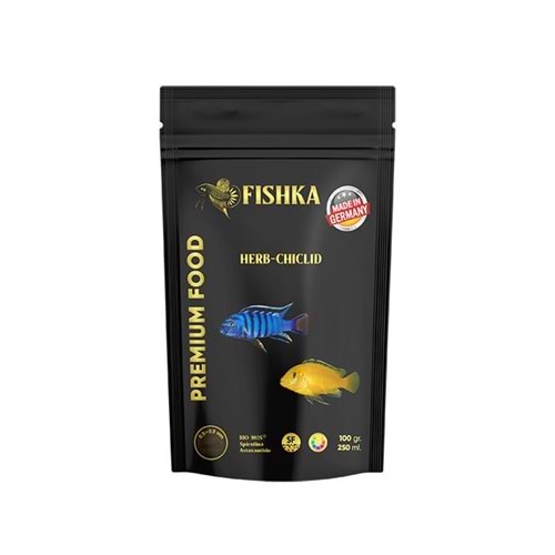 Fishka Herb-Cichlid 250 ml Çiklet Balık Yemi