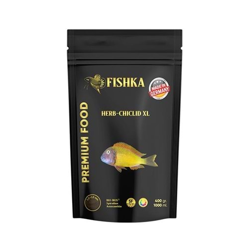 Fishka Herb-Cichlid XL 1000 ml Tropheus Balık Yemi