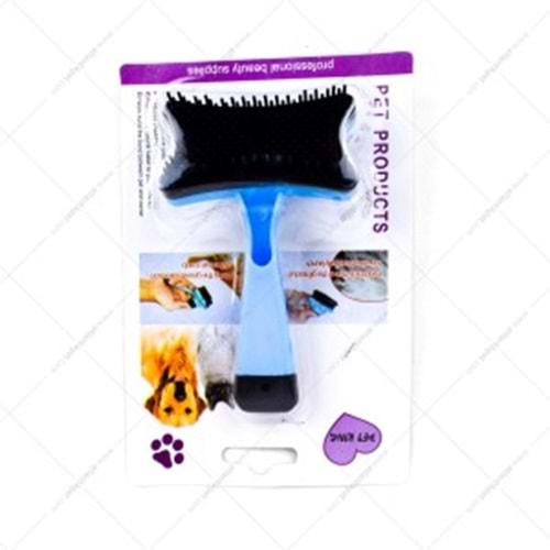 20-2-50 CADOPET BASMALI PLASTİK TARAK 8 CM