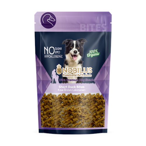 NOBİLUS KÜÇÜK ÖRDEK LOKMALARI Köpek Ödülü 80Gr