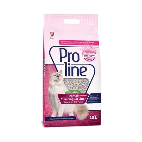 PROLINE BENTONIT KEDI KUMU 10 LT(KOKULU -RENKLI)