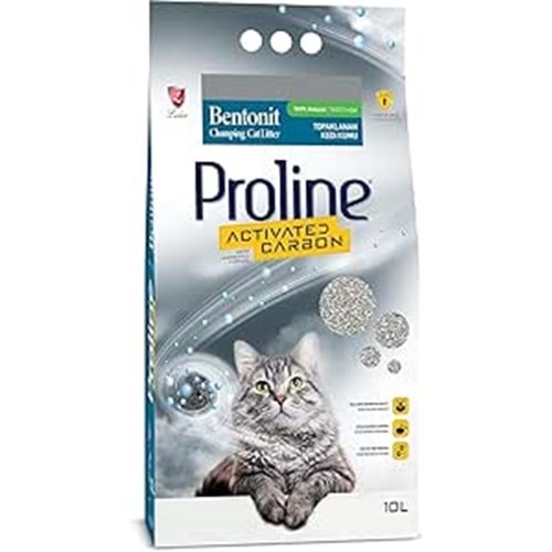 PROLİNE AKTİF KARBONLU KEDİ KUMU 10 LT