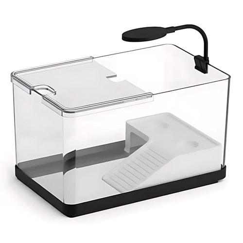 HAQOS TURTLE SIMPLE 30 PLASTİK BAHÇE LED AYDINLATMALI 30X19X18,5CM