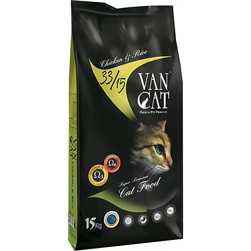 VANCAT TAVUKLU KEDI MAMASI 15 KG