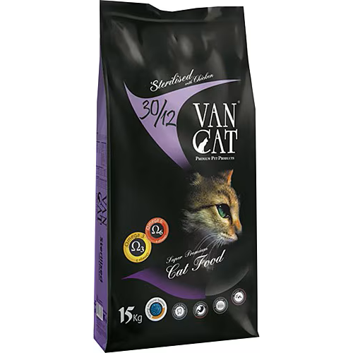 VANCAT STERILIZE KEDI MAMASI 15 KG