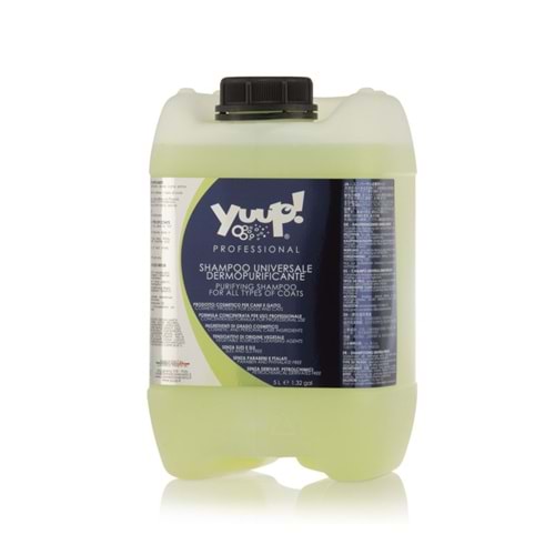 YUUP! Her türlü tüy yapısına uygun profesyonel arındırıcı şampuan 5 Litre
