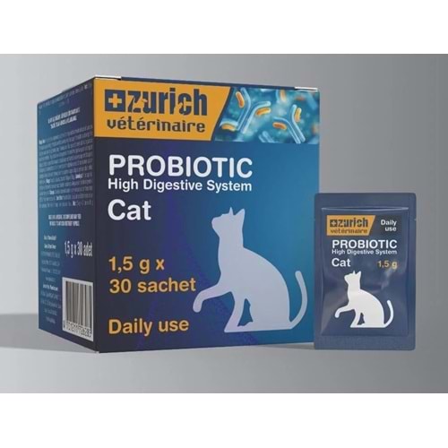 Zurich Veterinaire Cat Probıotıc Saşe 1,5 gr X 30 Adet