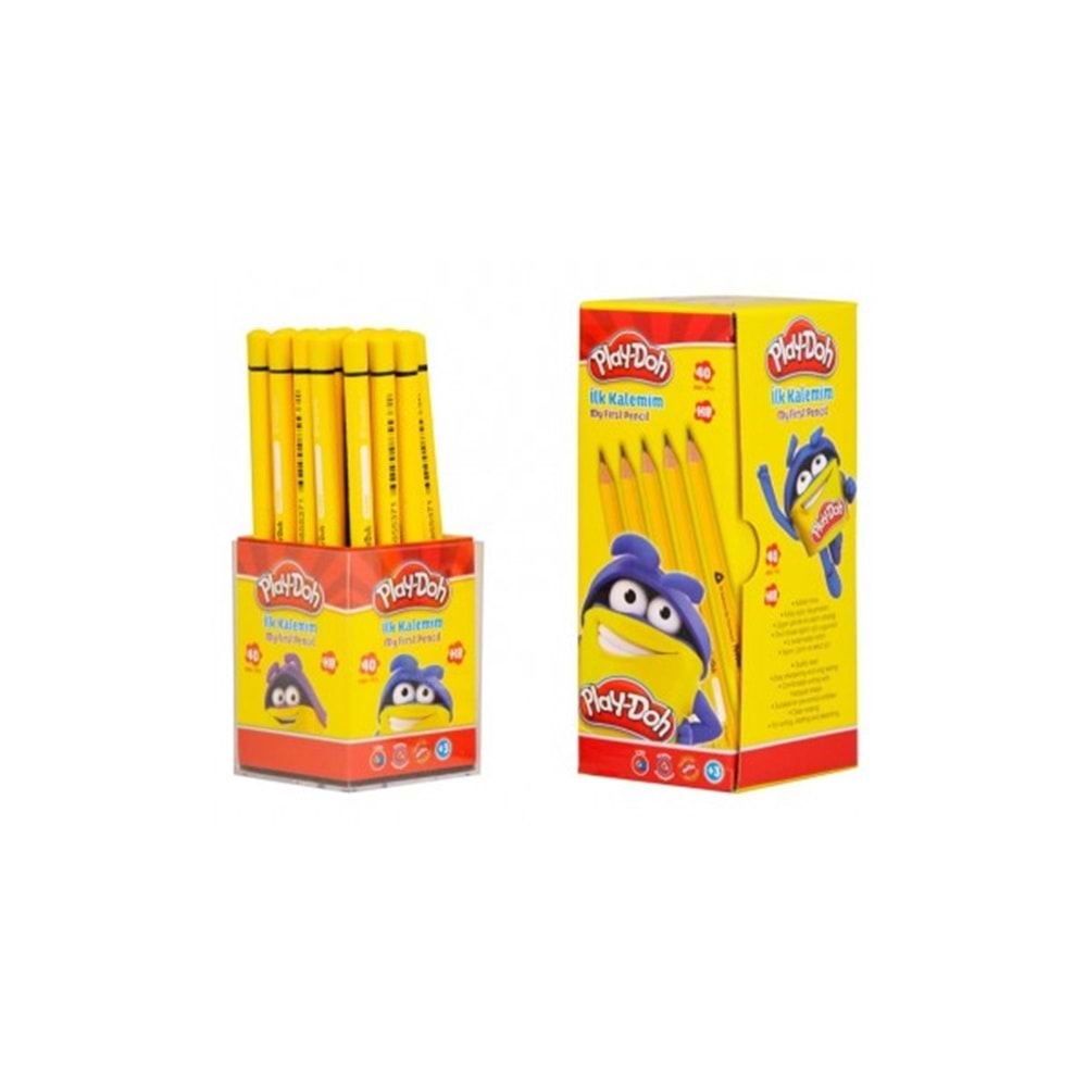 PLAY-DOH İLK KALEMİM JUMBO KURŞUN KALEM-PLAY-KK001