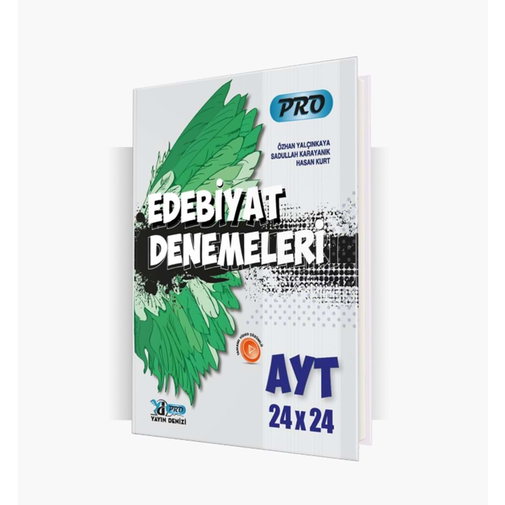 YAYIN DENİZİ PRO AYT EDEBİYAT 24X24 DENEMELERİ-2024