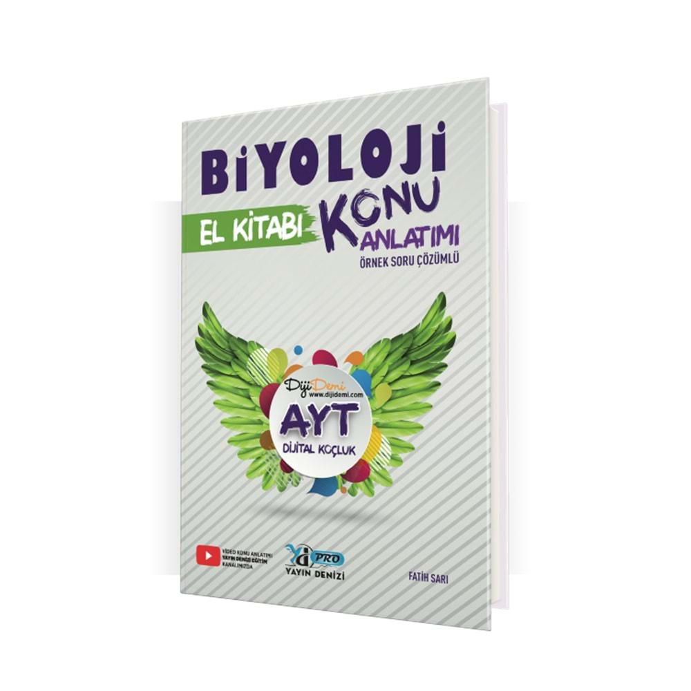 YAYIN DENİZİ AYT BİYOLOJİ PRO EL KİTABI KONU ANLATIMI-2024