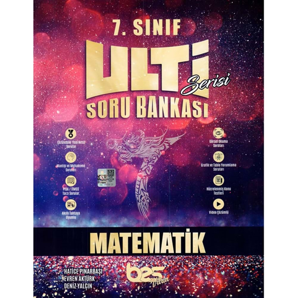 BES 7.SINIF ULTİ SERİSİ MATEMATİK SORU BANKASI-2023