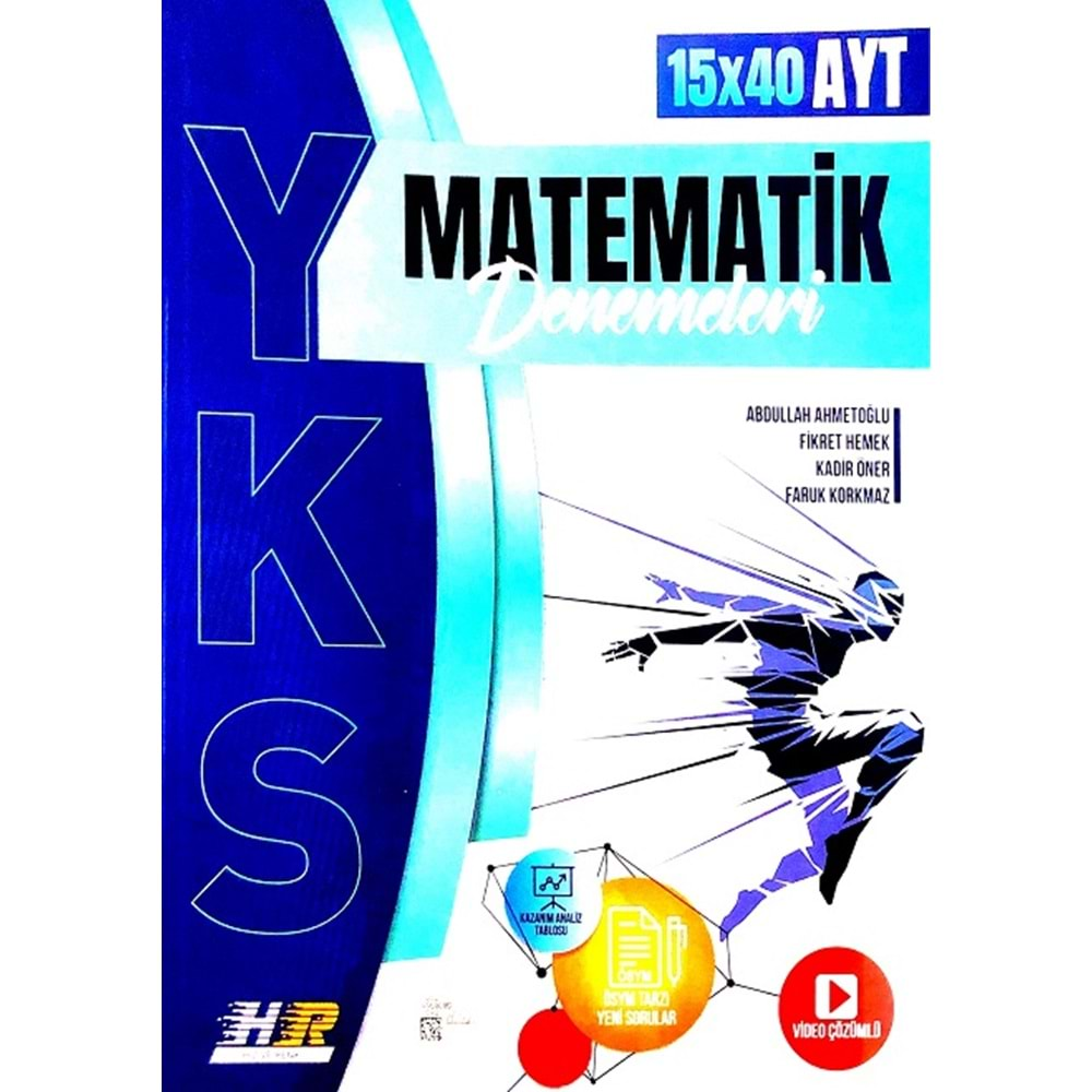 HIZ VE RENK AYT MATEMATİK DENEMELERİ 15*40-2023