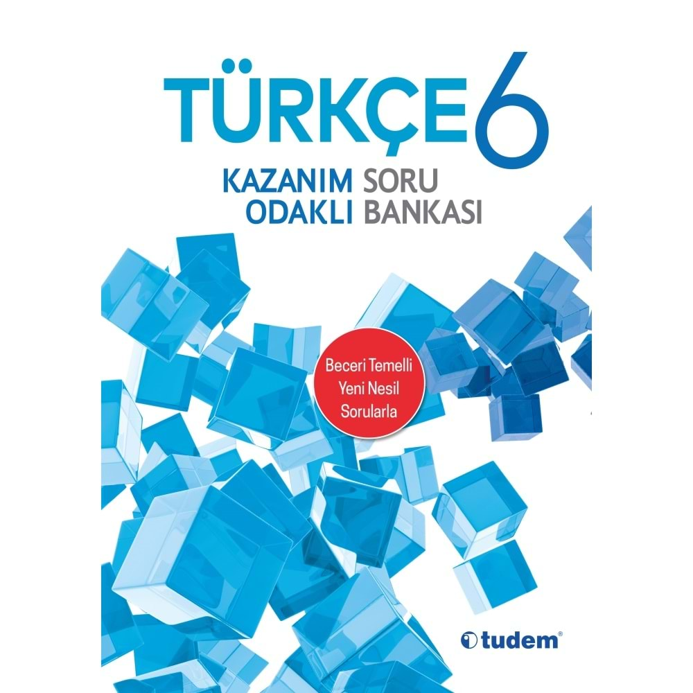 TUDEM 6.SINIF TÜRKÇE KAZANIM ODAK SORU BANKASI