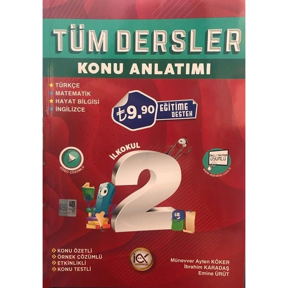 İLK ÖNCE 2.SINIF TÜM DERSLER KONU ANLTIMI EĞİTİME DESTEK