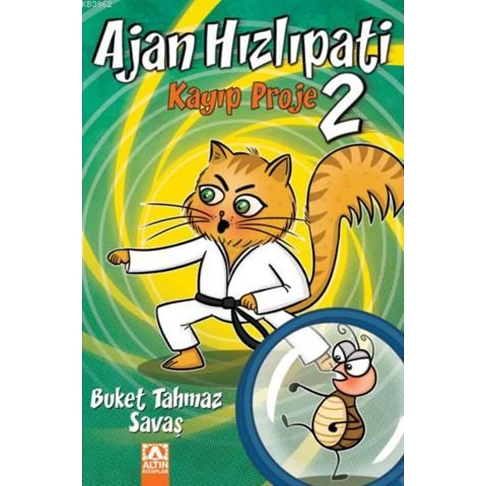 AJAN HIZLIPATİ 2 KAYIP PROJE-BUKET TAHMAZ SAVAŞ-ALTIN KİTAPLAR