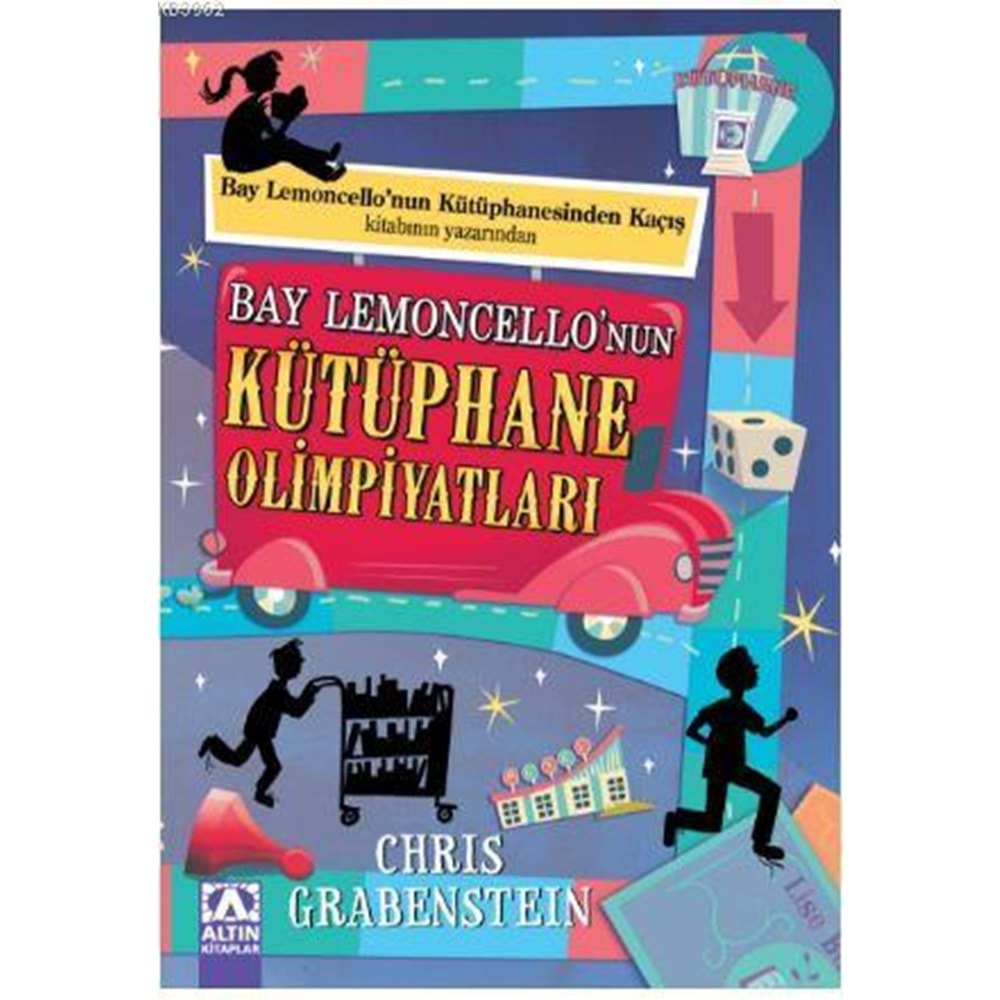 BAY LEMONCELLONUN KÜTÜPHANE OLİMPİYATLARI-CHRİS GRBESTEIN-ALTIN KİTAPLAR