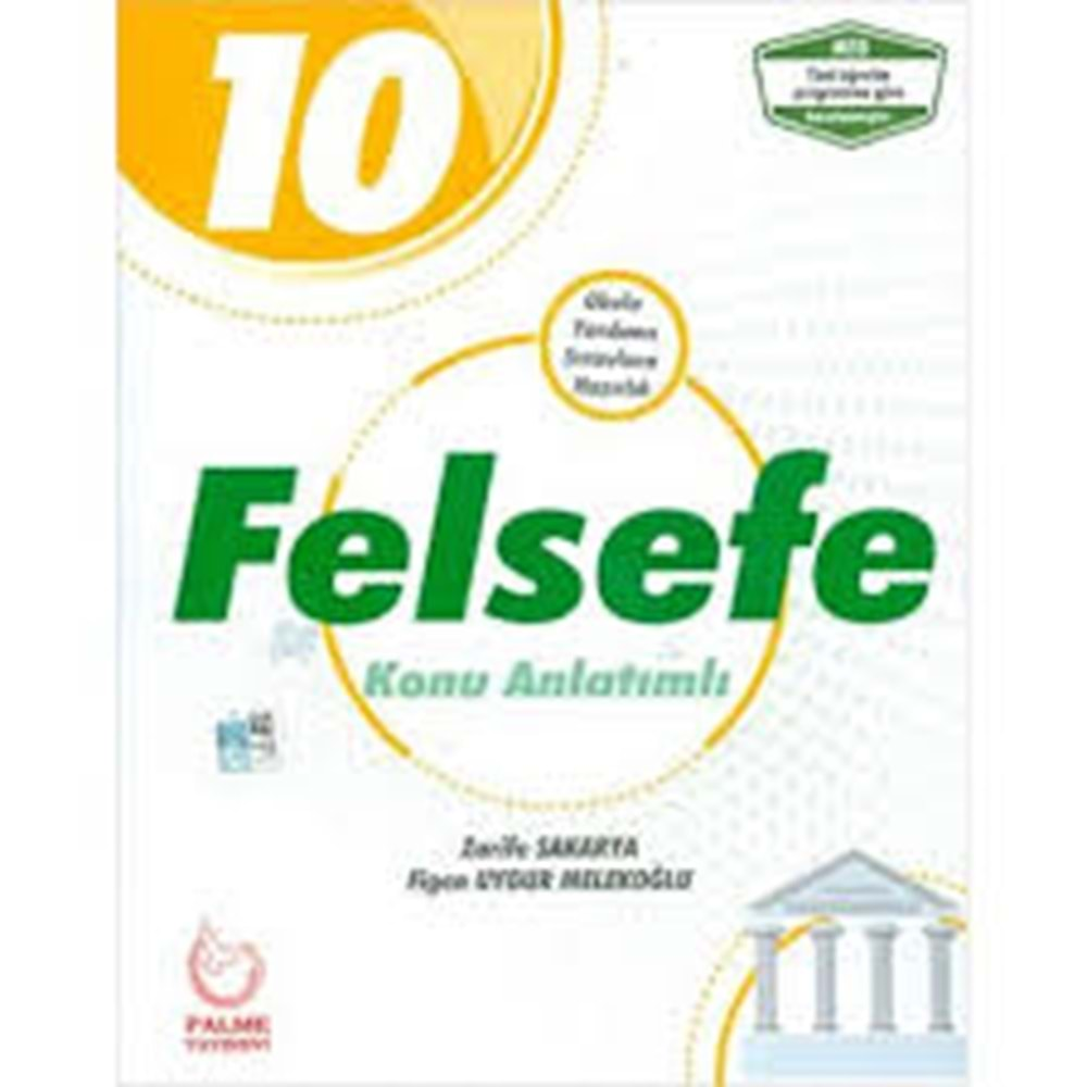 PALME 10.SINIF FELSEFE KONU ANLATIMI