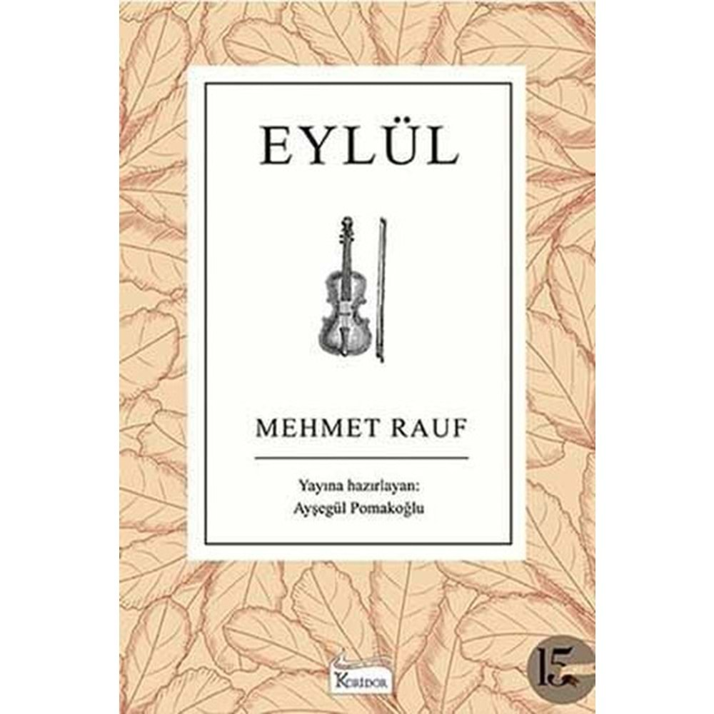 EYLÜL-MEHMET RAUF-KORİDOR YAYINLARI