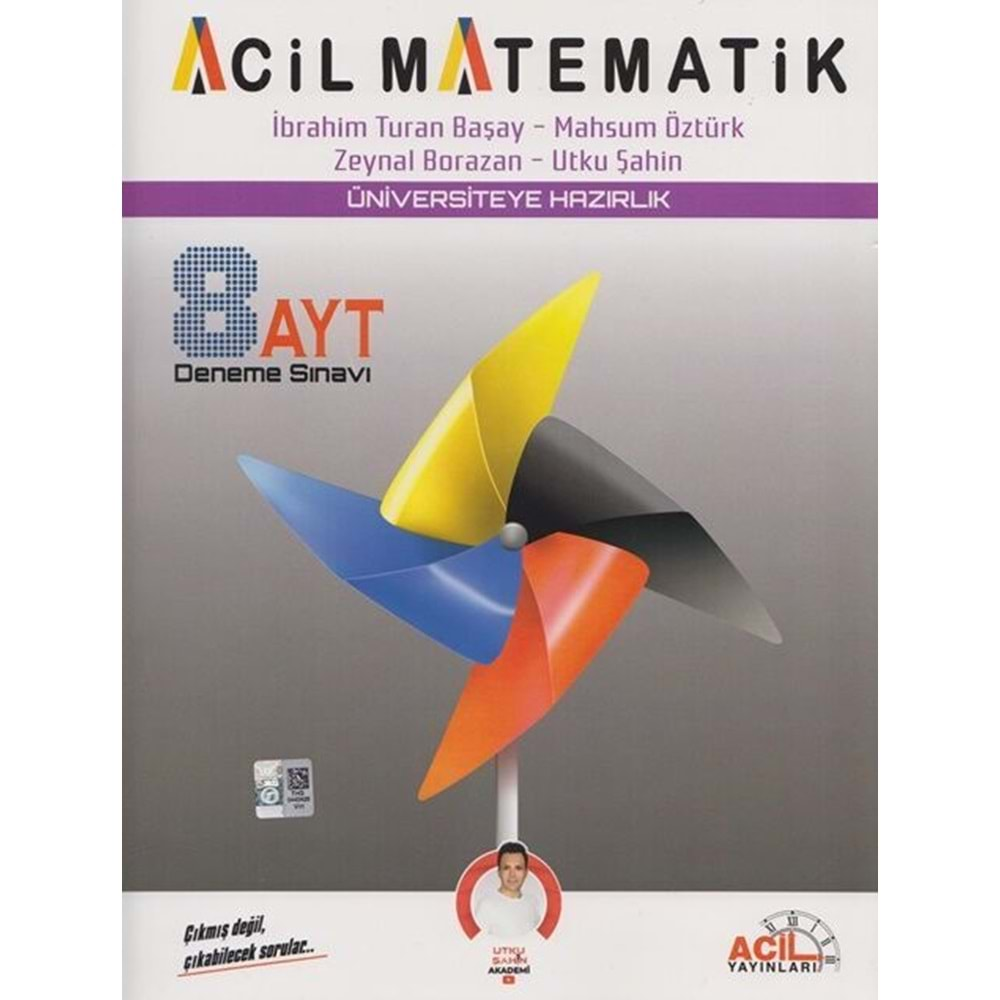 ACİL AYT MATEMATİK 8 Lİ DENEME SINAVI-2025