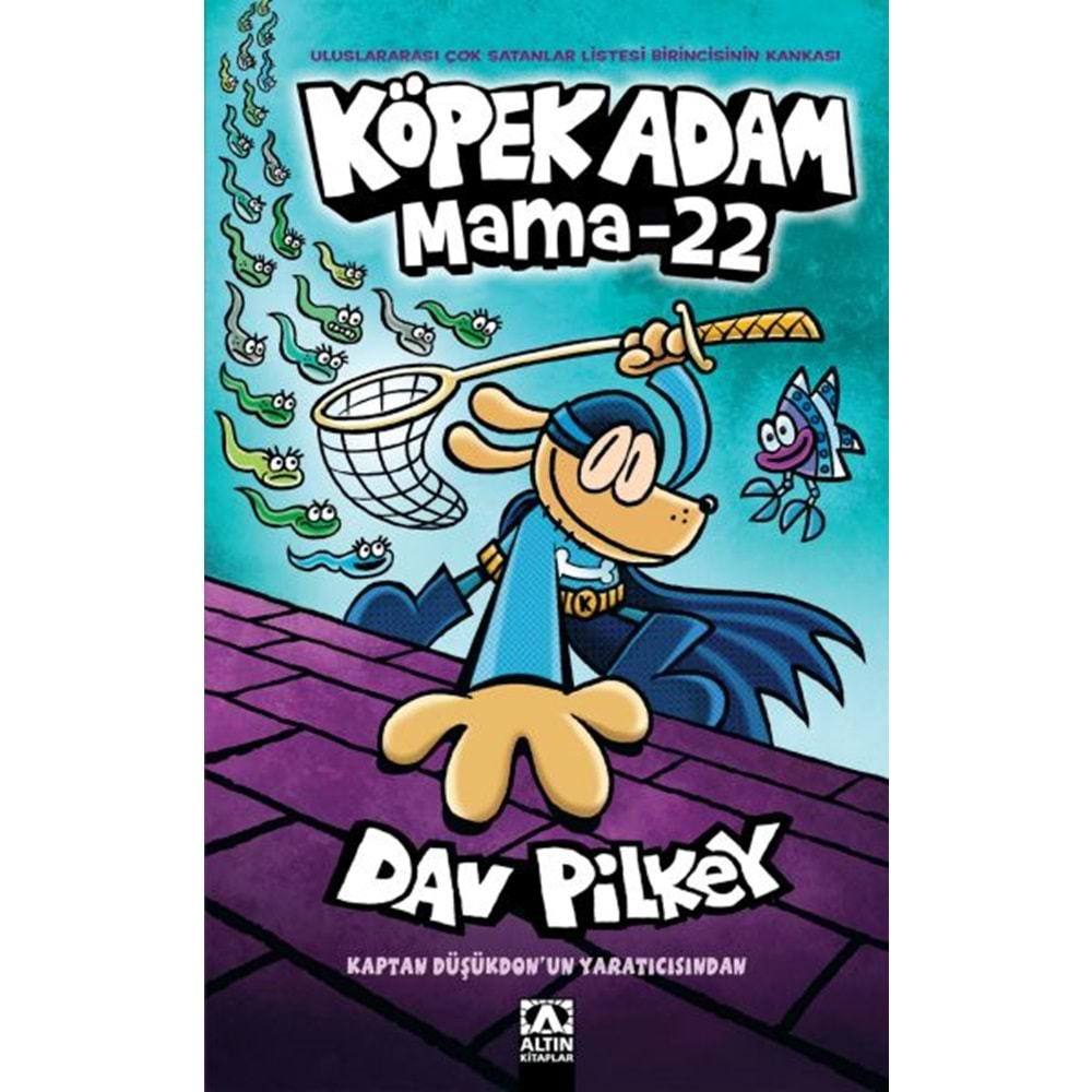 KÖPEK ADAM 8 MAMA 22 - DAV PILKEY - ALTIN