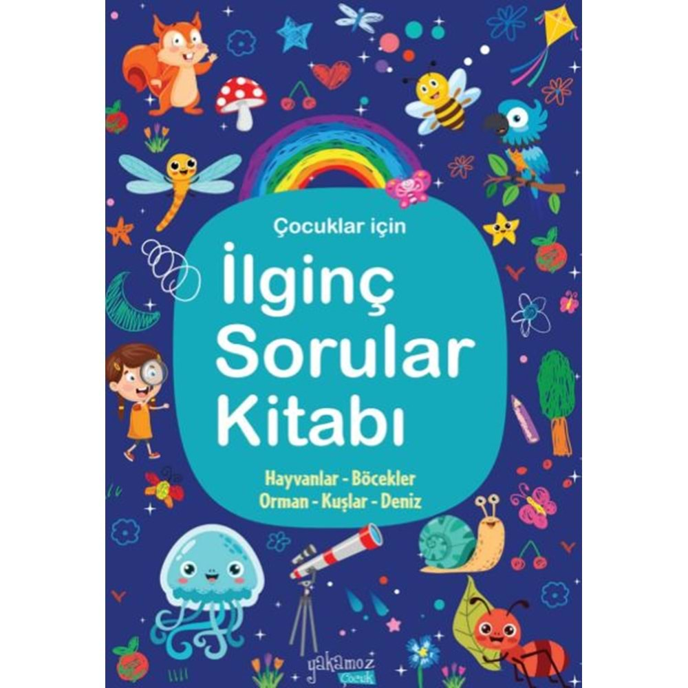 İLGİNÇ SORULAR KİTABI - Yeşil -YAKAMOZ