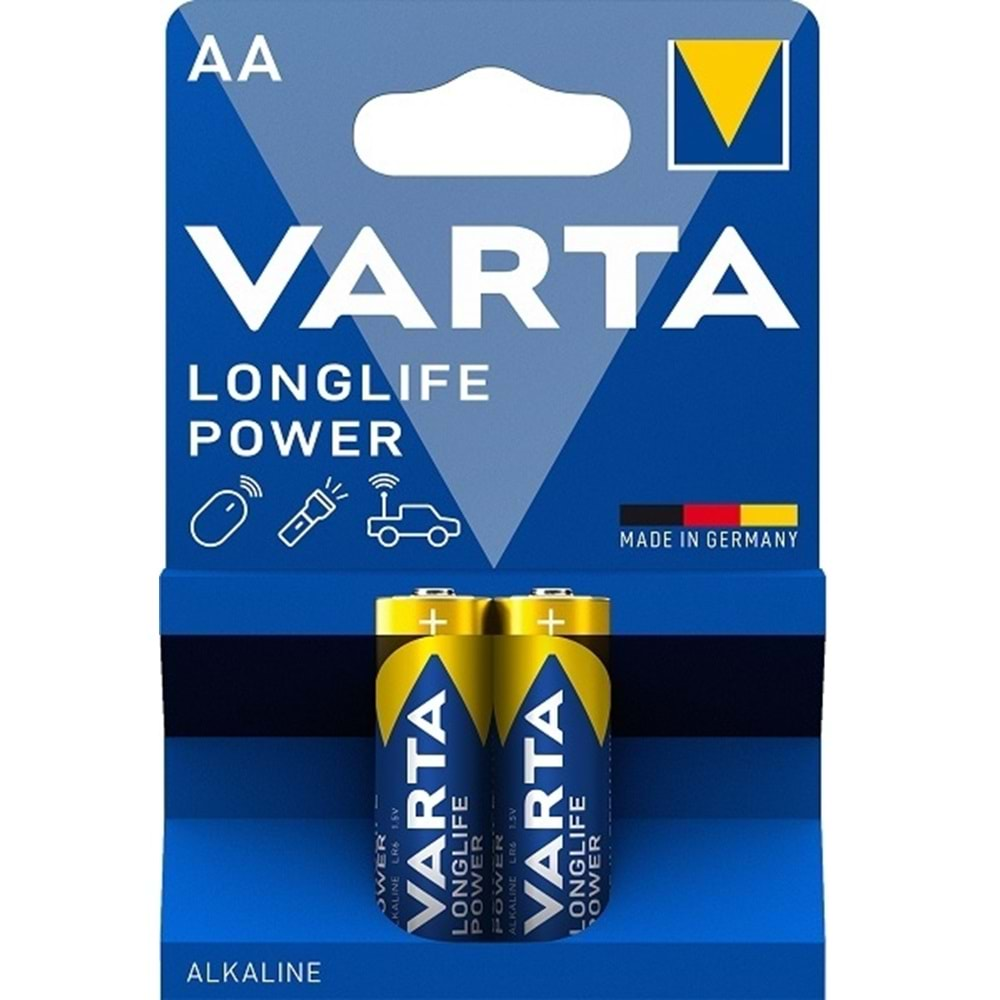 VARTA LONGLİFE AA 2 Lİ PİL