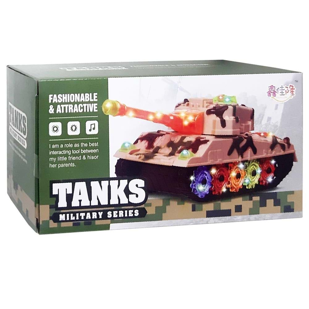 İNTERTOYS PİLLİ IŞIKLI TANK-WH-3042