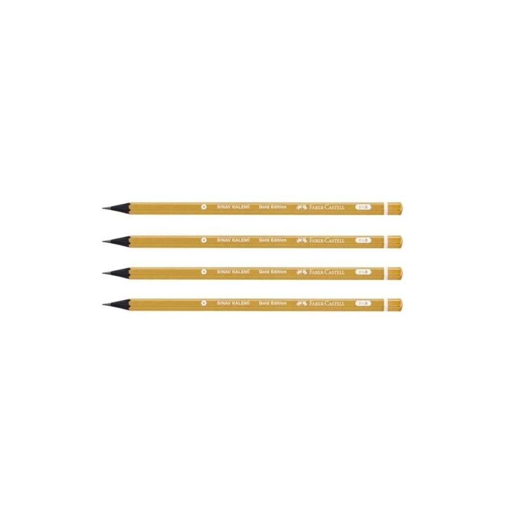 FABER CASTELL GOLD EDİTİON SINAV KURŞUN KALEMİ 2B