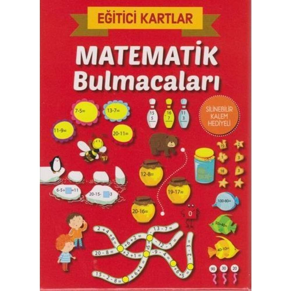 EĞİTİCİ KARTLAR-MATEMATİK BULMACALARI-TELESKOP POPÜLER BİLİM