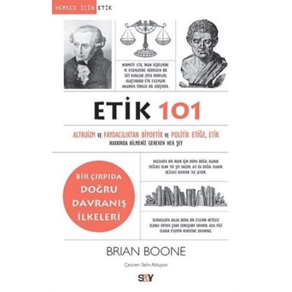 HERKES İÇİN 101 ETİK 101-BRIAN BOONE-SAY