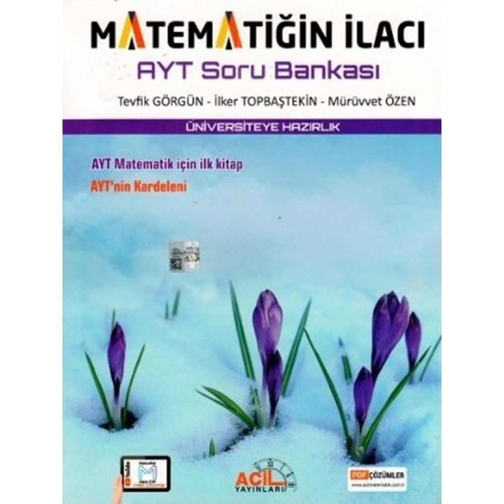 ACİL AYT MATEMATİĞİN İLACI SORU BANKASI-2025