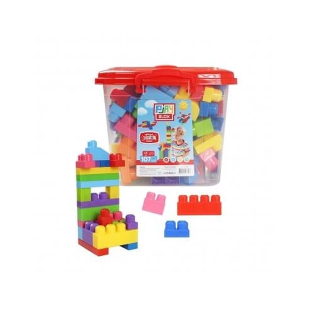 ASYA PLAYBLOX BLOCK SHİNE 107 PARÇA-3103